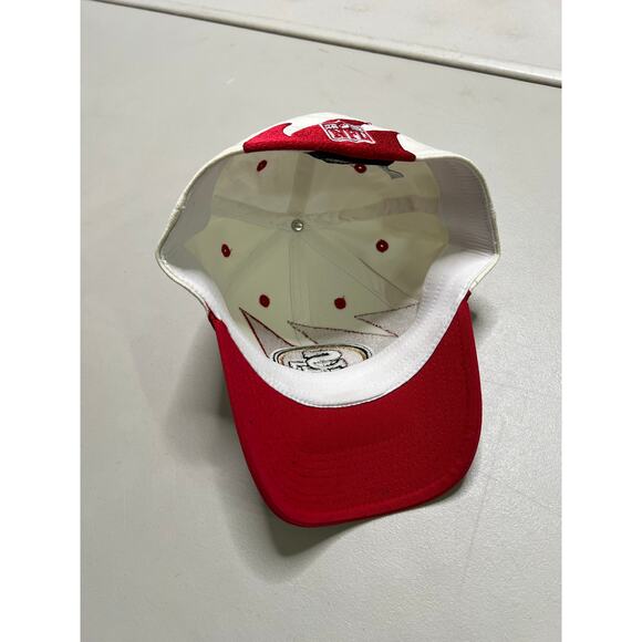 Vintage San Francisco 49ers Sharktooth Hat Reebok NFL Apparel Sue size L/XL - Picture 10 of 11